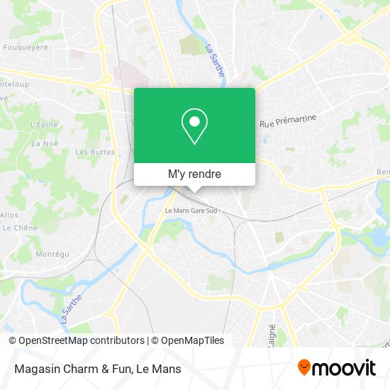 Magasin Charm & Fun plan