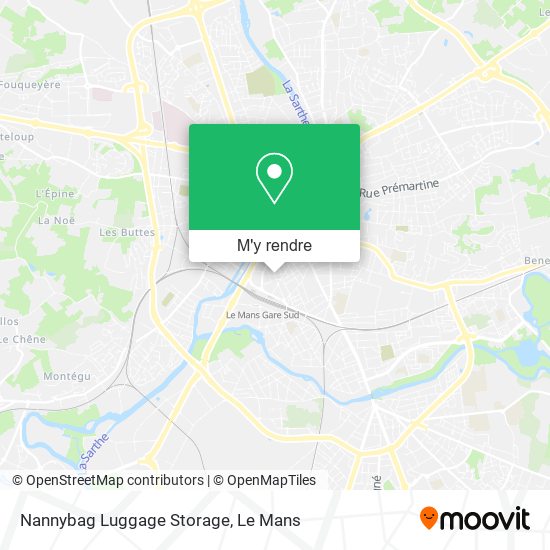 Nannybag Luggage Storage plan