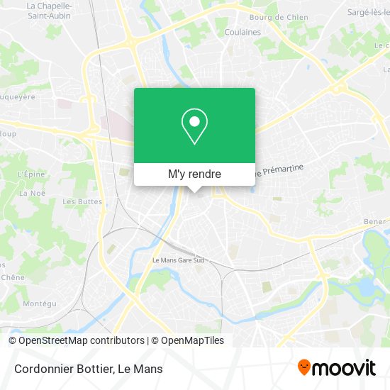 Cordonnier Bottier plan