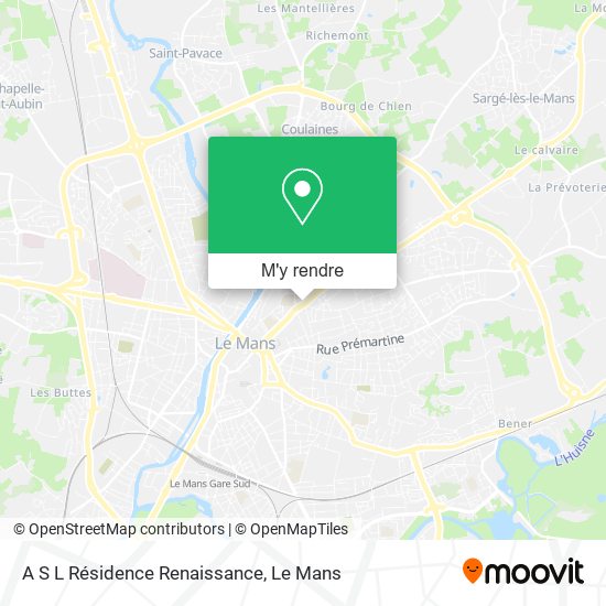 A S L Résidence Renaissance plan