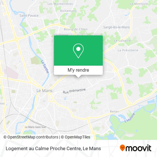 Logement au Calme Proche Centre plan