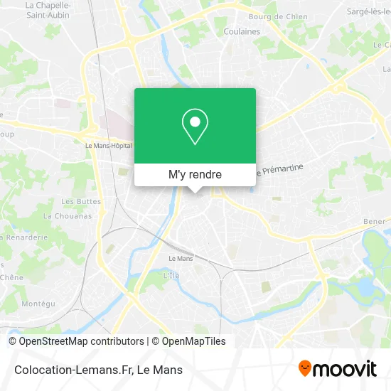 Colocation-Lemans.Fr plan