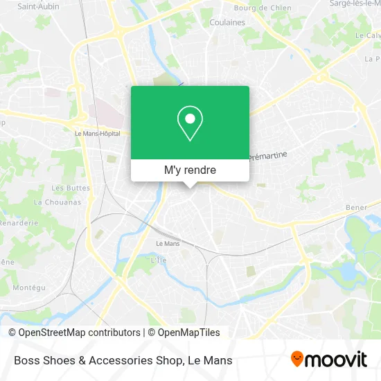 Boss Shoes & Accessories Shop plan