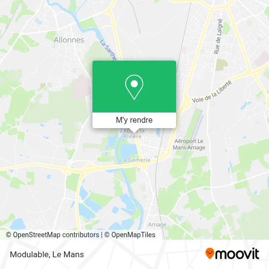 Modulable plan