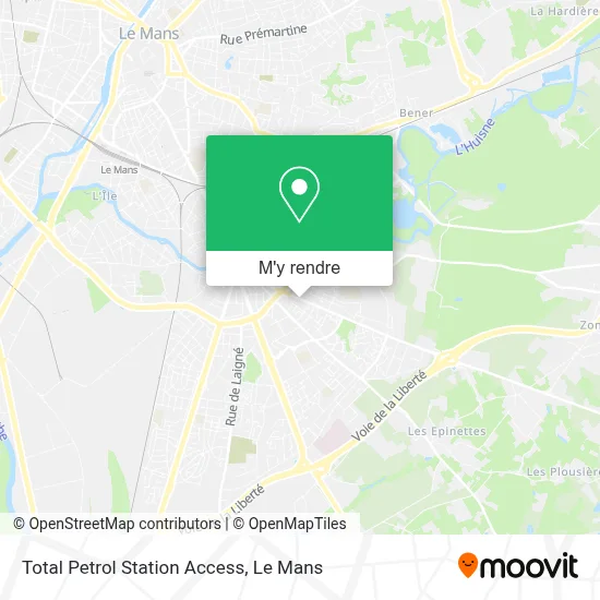 Total Petrol Station Access plan