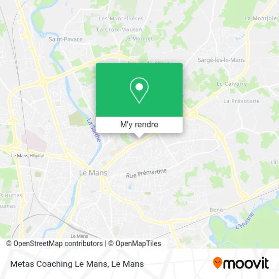 Metas Coaching Le Mans plan