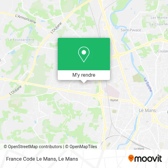 France Code Le Mans plan