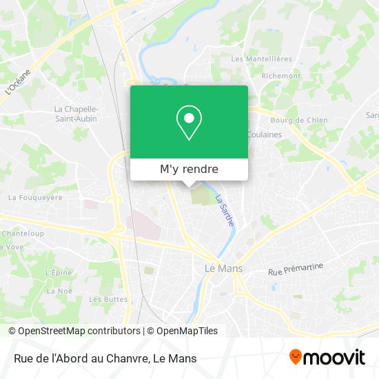 Rue de l'Abord au Chanvre plan