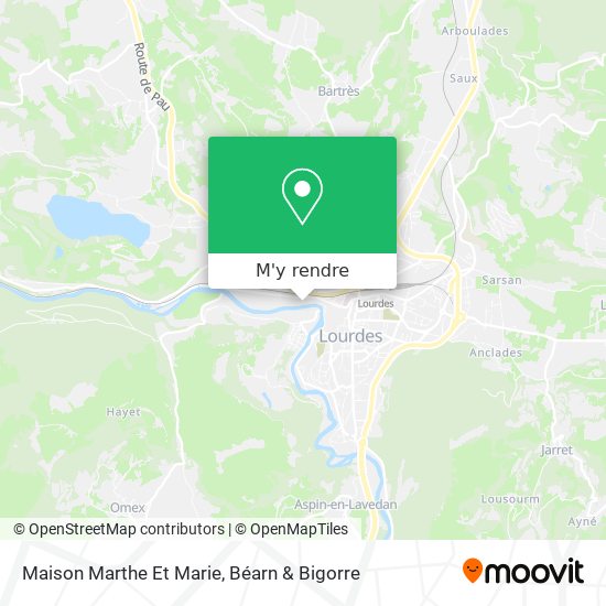 Maison Marthe Et Marie plan