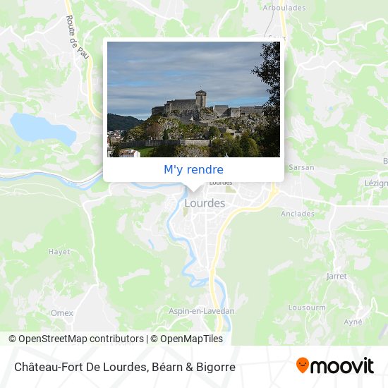 Château-Fort De Lourdes plan