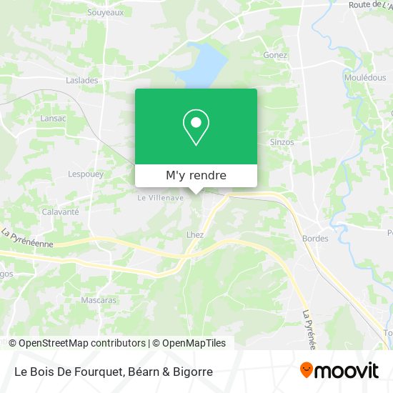 Le Bois De Fourquet plan