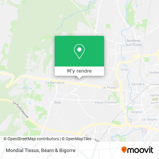 Mondial Tissus plan