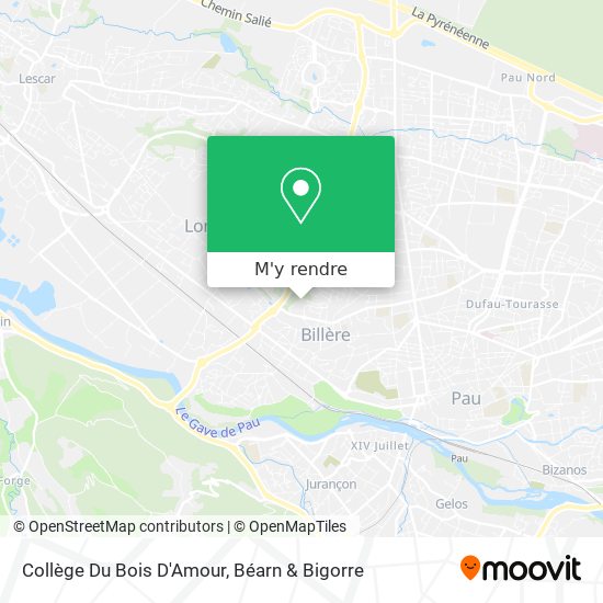 Collège Du Bois D'Amour plan