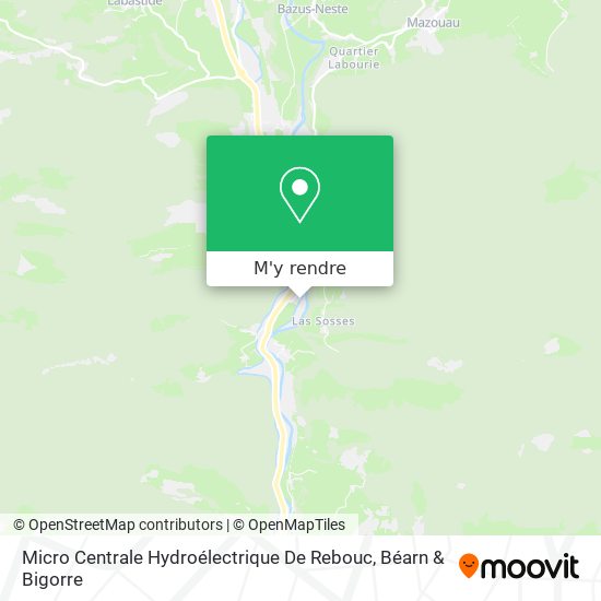 Micro Centrale Hydroélectrique De Rebouc plan
