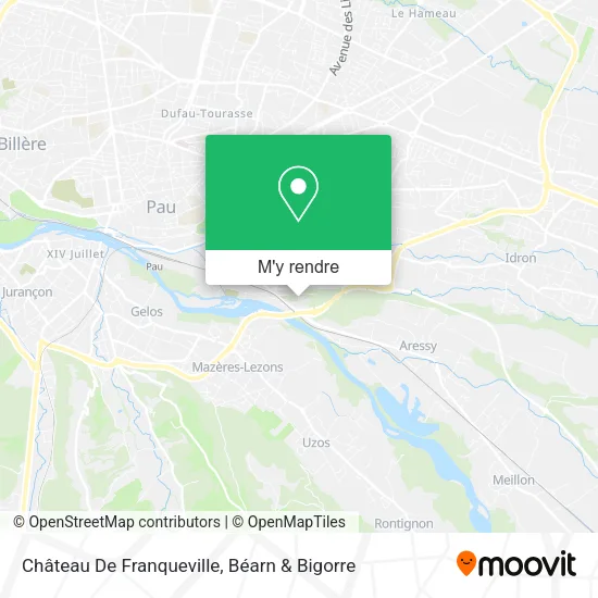 Château De Franqueville plan
