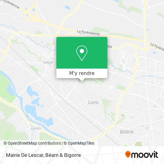 Mairie De Lescar plan