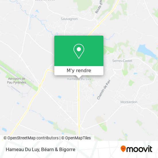 Hameau Du Luy plan