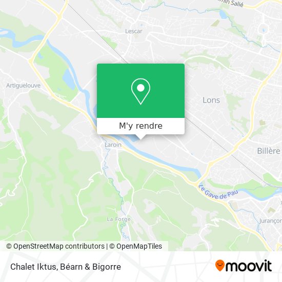 Chalet Iktus plan