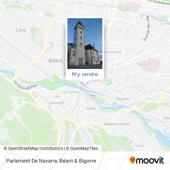 Parlement De Navarre plan