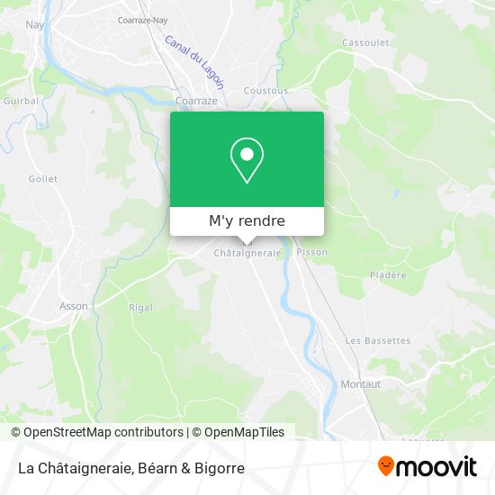 La Châtaigneraie plan