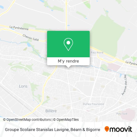 Groupe Scolaire Stanislas Lavigne plan