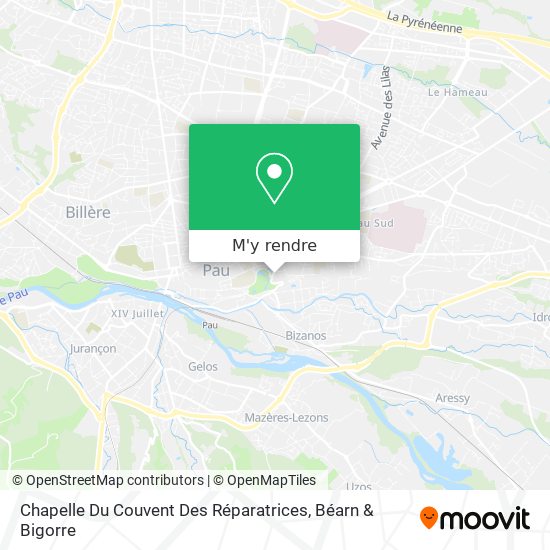 Chapelle Du Couvent Des Réparatrices plan