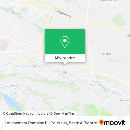 Lotissement Domaine Du Pourtalet plan