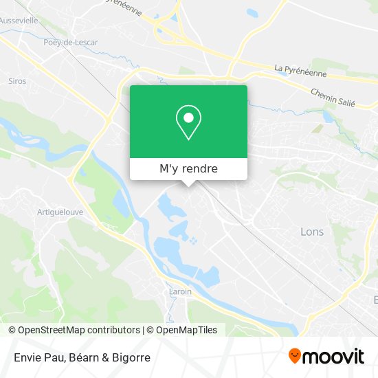 Envie Pau plan