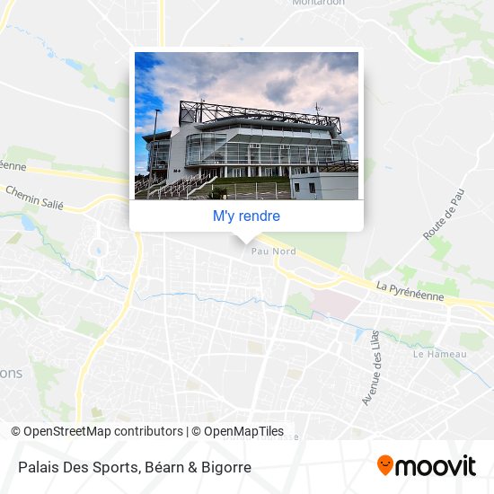 Palais Des Sports plan
