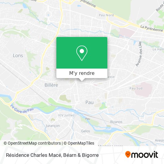 Résidence Charles Macé plan