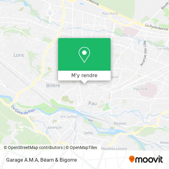 Garage A.M.A plan
