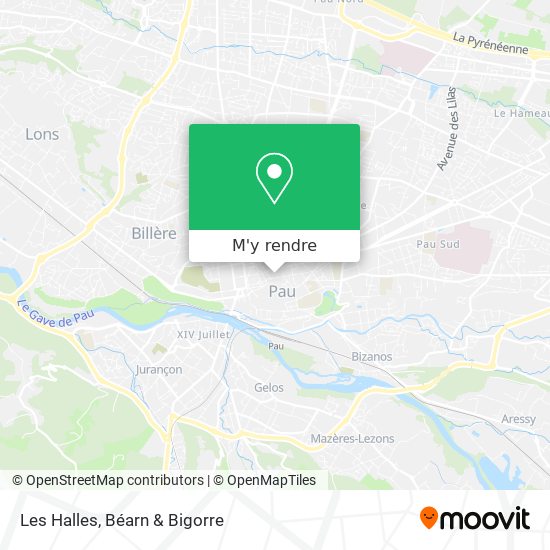 Les Halles plan