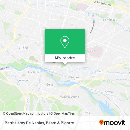 Barthélémy De Nabias plan