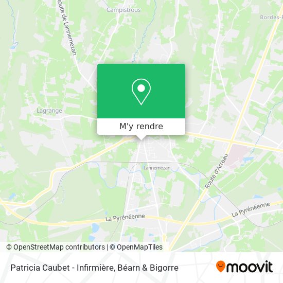 Patricia Caubet - Infirmière plan