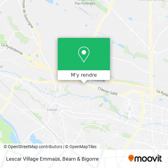 Lescar Village Emmaüs plan