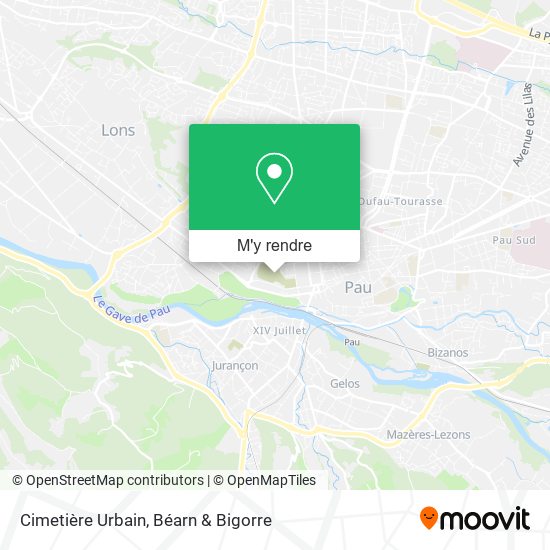 Cimetière Urbain plan