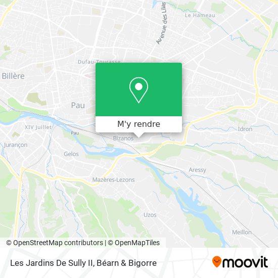 Les Jardins De Sully II plan