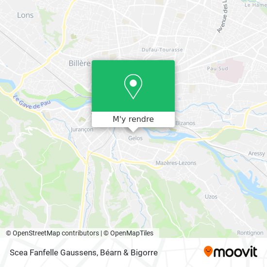 Scea Fanfelle Gaussens plan