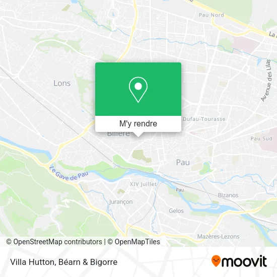 Villa Hutton plan