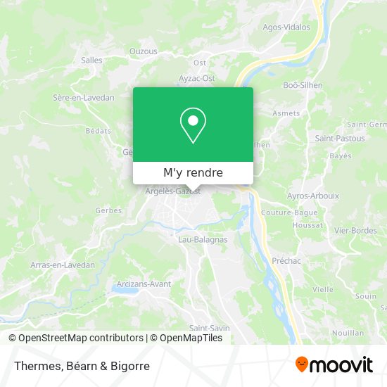 Thermes plan