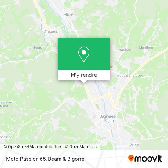 Moto Passion 65 plan