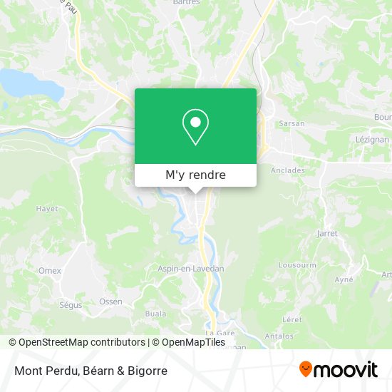 Mont Perdu plan