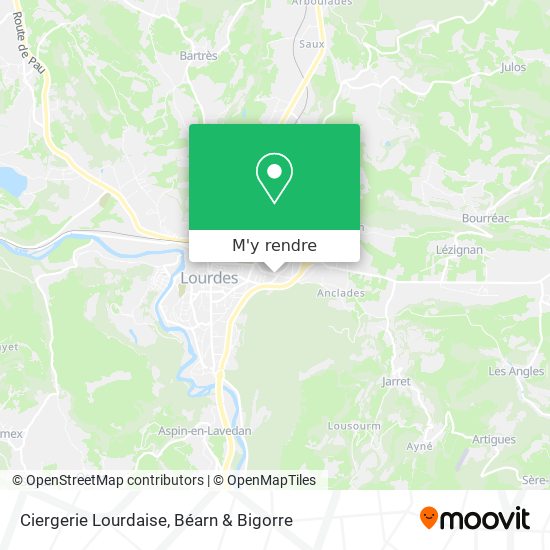 Ciergerie Lourdaise plan