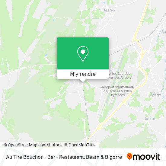 Au Tire Bouchon - Bar - Restaurant plan