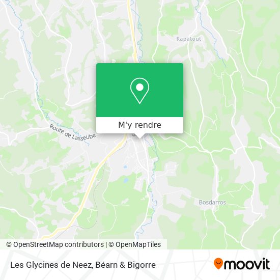 Les Glycines de Neez plan