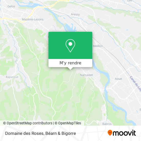 Domaine des Roses plan