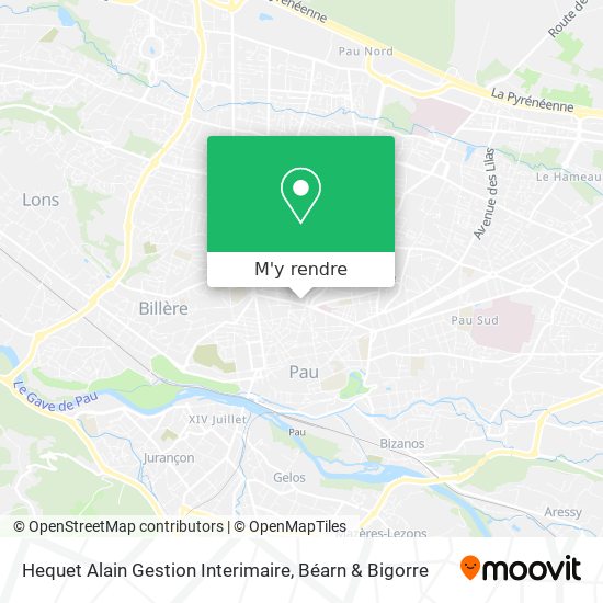 Hequet Alain Gestion Interimaire plan