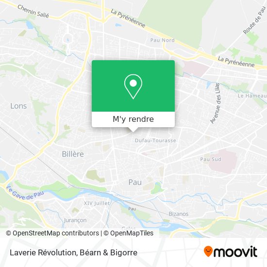 Laverie Révolution plan