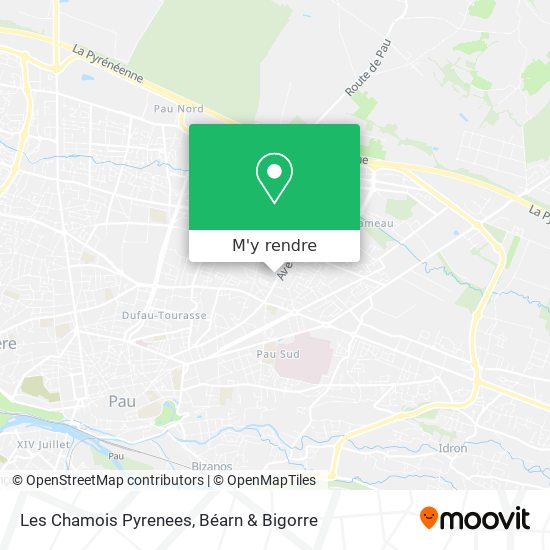 Les Chamois Pyrenees plan