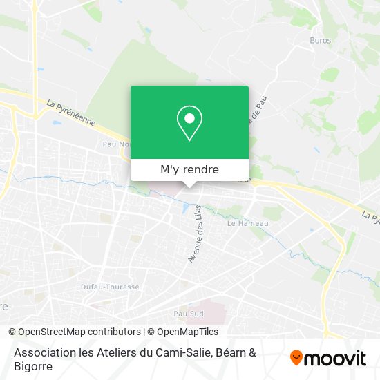 Association les Ateliers du Cami-Salie plan